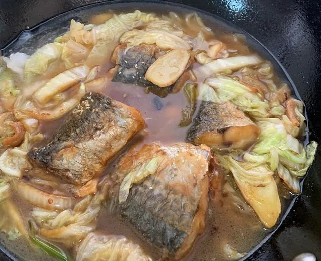 鲤鱼炖白菜