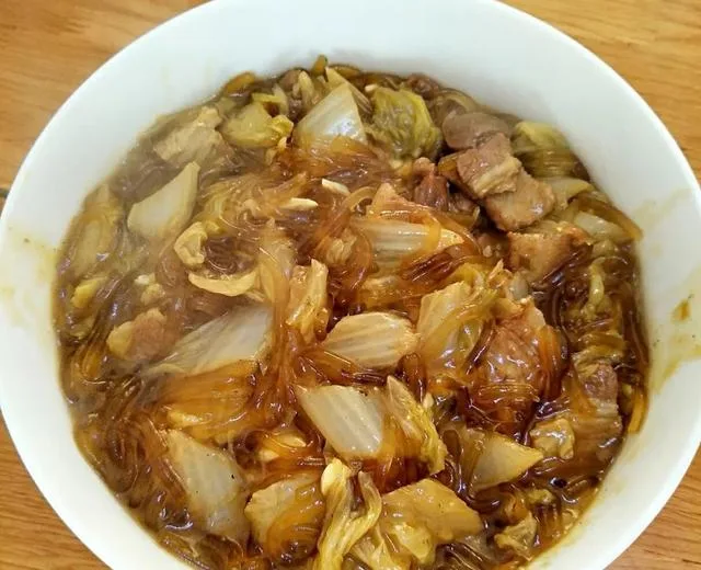 白菜猪肉炖粉条