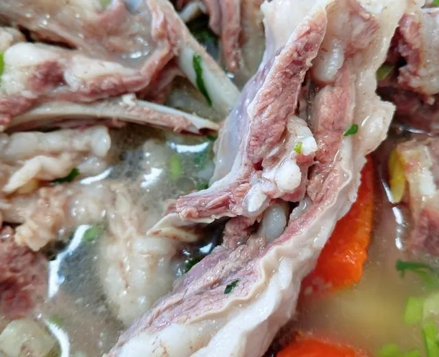 萝卜炖羊排