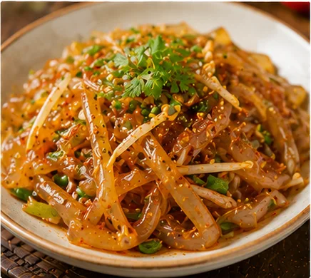 炒凉粉