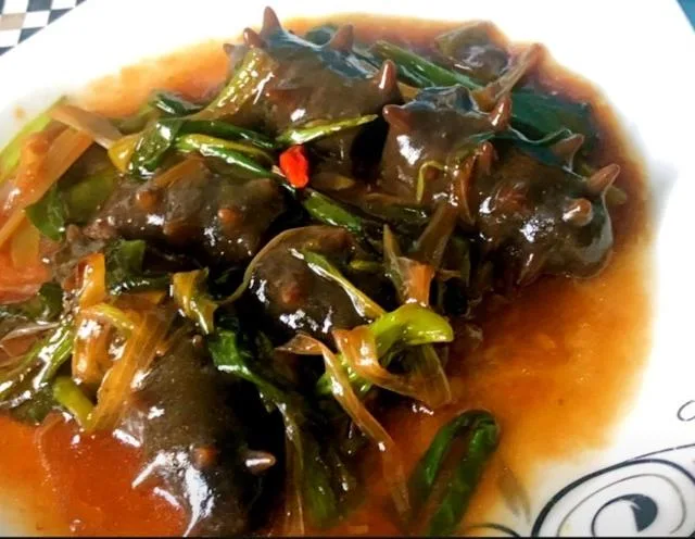 葱烧海参