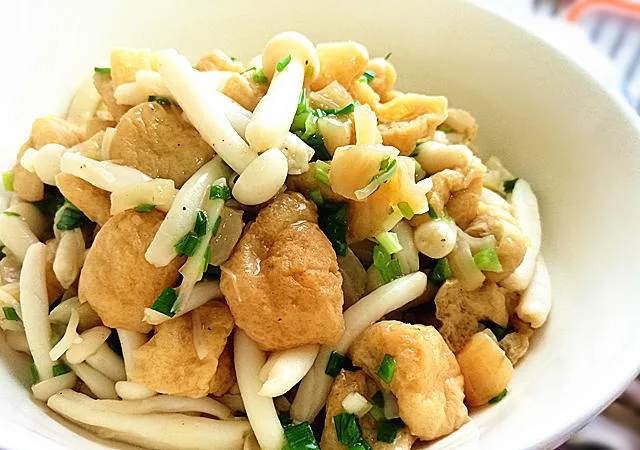 蚝油三鲜菇