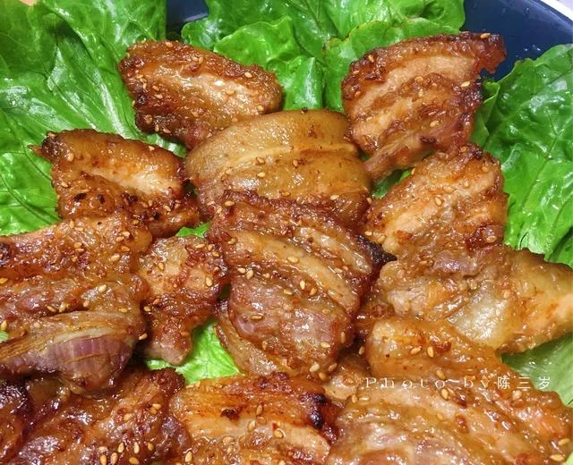 香煎五花肉