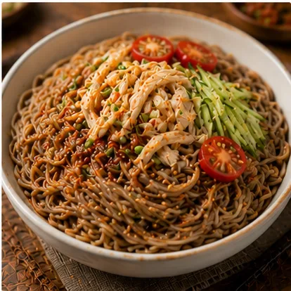 麻辣减脂荞麦面