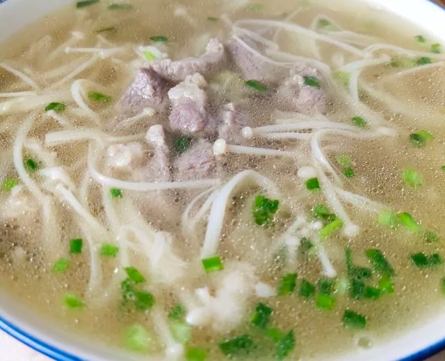 金针菇汤