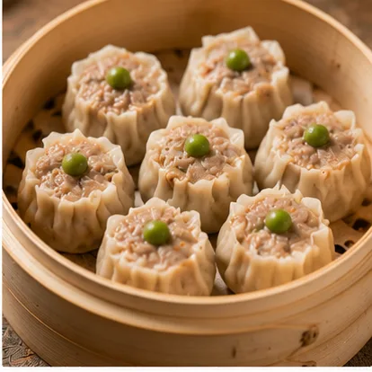 鲜肉烧卖